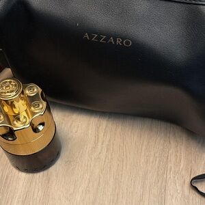 Azzaro Fragrance and pouch bag